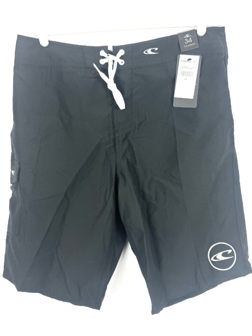 O’Neill Mens Santa Cruz Solid Black Size 34